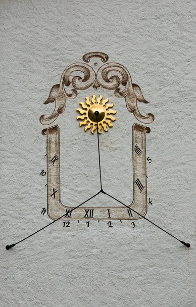 Reloj solar - Murren, Suiza
 - Foto, imagen