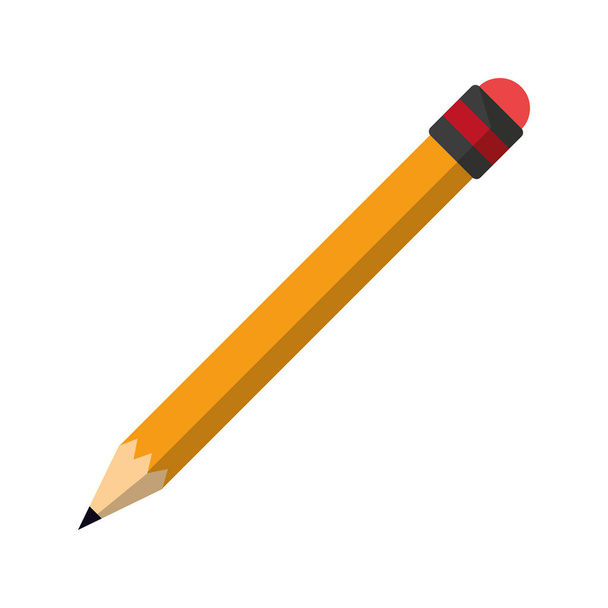 μολύβι με γόμα σκεύος - Διάνυσμα, εικόνα