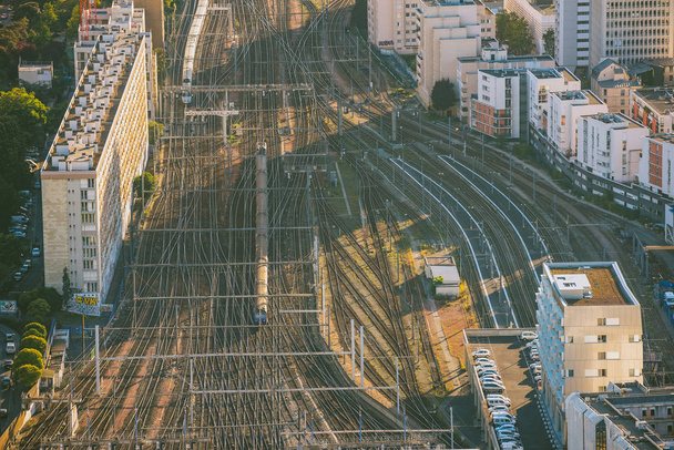 Aerial view of Paris - Fotó, kép