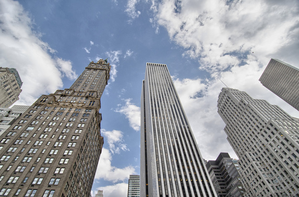 csodálatos kilátás nyílik a new York-i felhőkarcoló - Fotó, kép