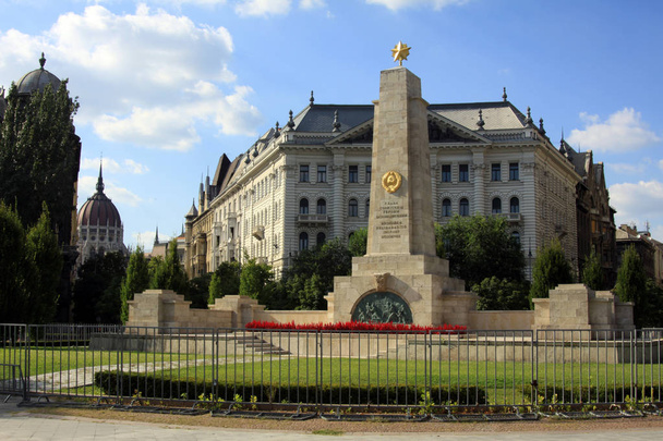 Ruský památník v Budapešti - Fotografie, Obrázek