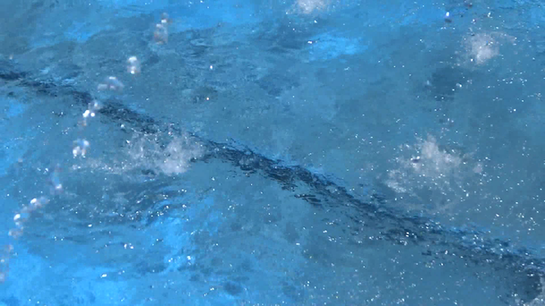Aqua μπλε κοντινό πλάνο - Πλάνα, βίντεο
