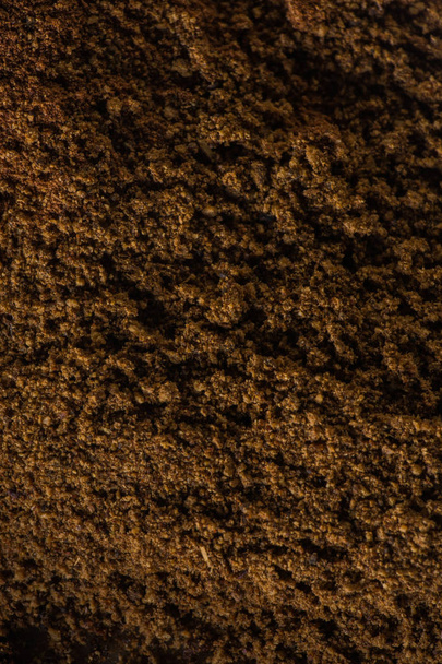 Closeup of cinnamon powder, food background  - Fotoğraf, Görsel