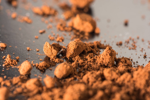 Closeup of cinnamon powder, food background  - Foto, Imagem