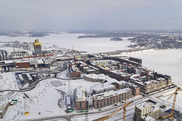 Новий район Гельсінкі-Каласатама - Фото, зображення
