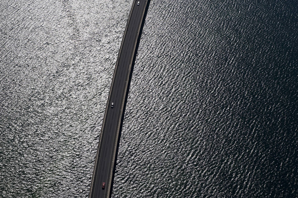 aerial image of a seabed - Zdjęcie, obraz