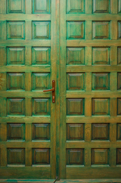 texture wooden door, indoor shot - Фото, зображення
