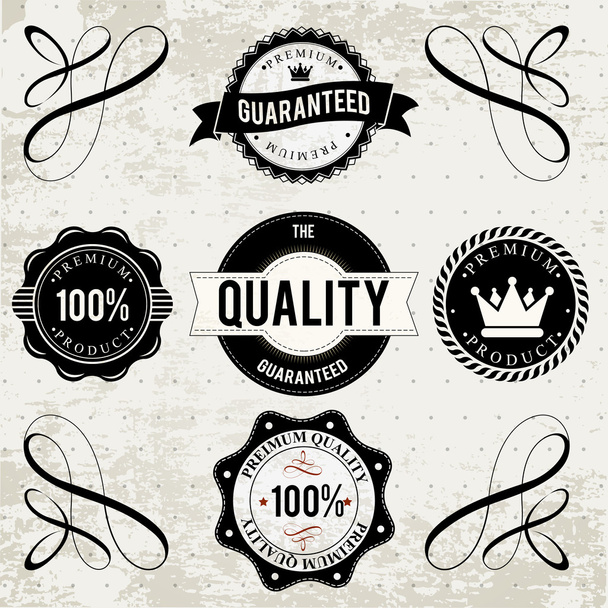 Collection of High Quality labels - Vector, Image