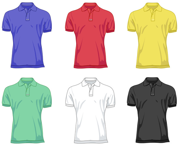Polo shirts - Vector, Image
