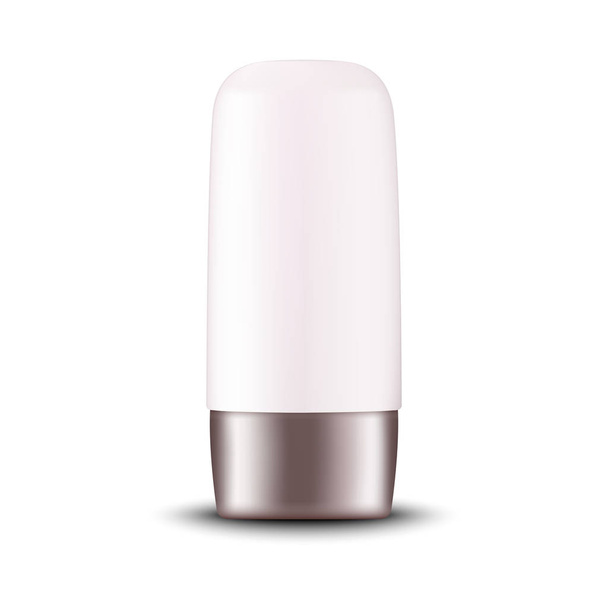 Tubo de recipiente de cosméticos. Realista 3d plástico creme embalagem d
 - Vetor, Imagem