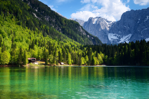 Lago di fusine, Włochy - Zdjęcie, obraz