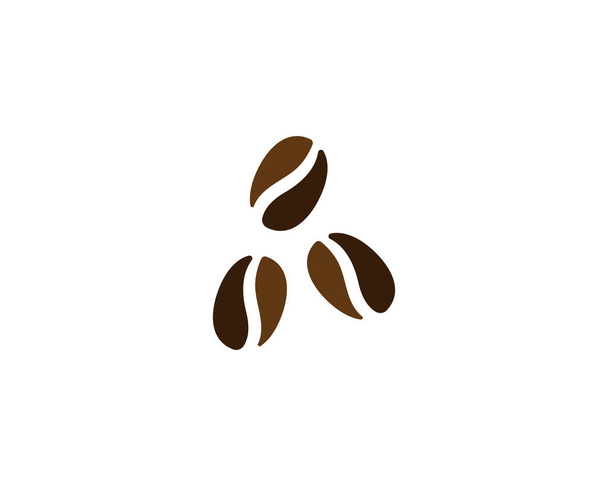 vector granos de café plantilla vector icono ilustración
 - Vector, Imagen