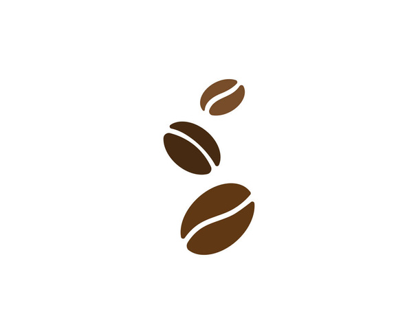 векторная иллюстрация векторной иконки кофейных зерен
 - Вектор,изображение