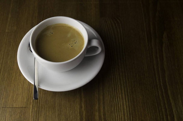 de klaar om een kopje koffie te drinken - Foto, afbeelding