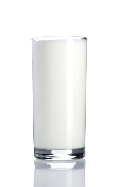 Milk on white - Foto, Imagem