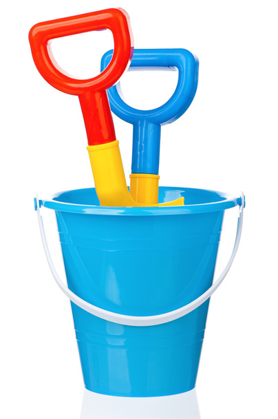 Toy bucket and spade - Photo, Image