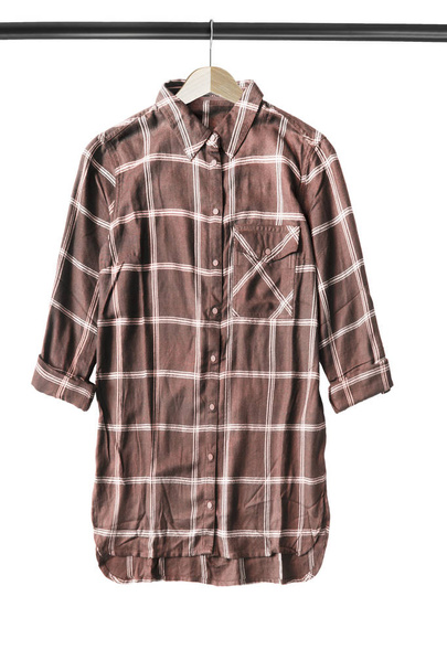 Shirt on hanger isolated - Фото, зображення