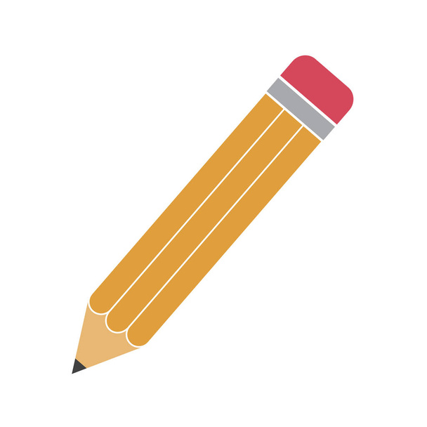 Bleistift-Icon-Vektor-Illustration - Vektor, Bild