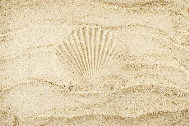 Песочный отпечаток
. - Фото, изображение