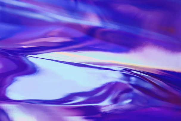 purple and violet pastel colored holographic background - Photo, Image