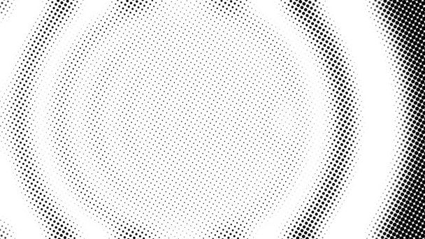 Half tone of many dots, computer generated abstract background, 3D render backdrop with optical illusion effect - Photo, Image
