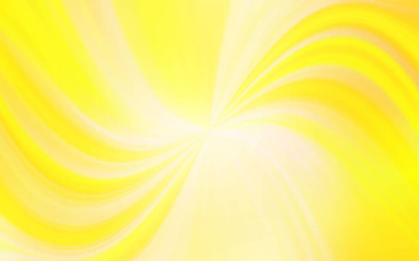 Világos sárga vektor elmosódott fényes textúra. - Vektor, kép