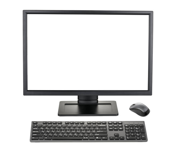 PC desktop. Computer desktop isolato senza ombra
 - Foto, immagini