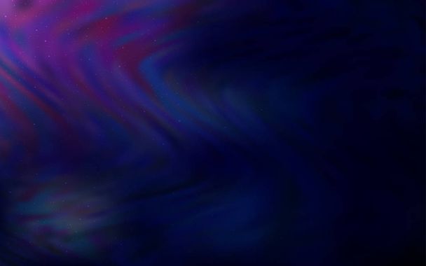 Dark Purple, diseño vectorial rosa con estrellas cósmicas. Ilustración abstracta brillante con estrellas cósmicas coloridas. Patrón para sitios web de astronomía
. - Vector, Imagen