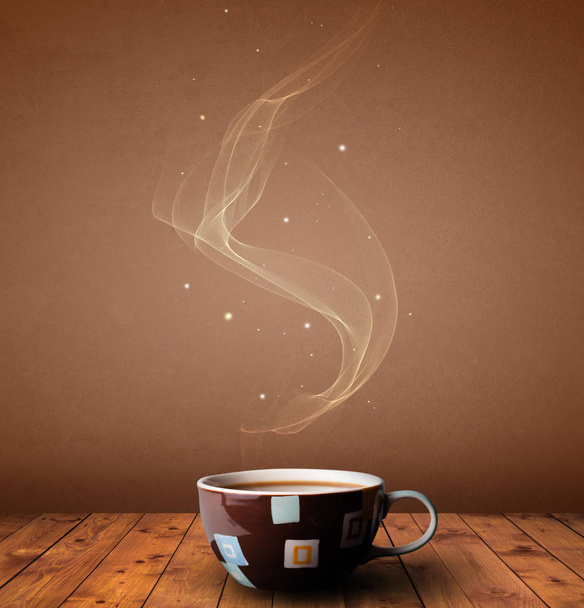 Steaming hot drink - Фото, зображення