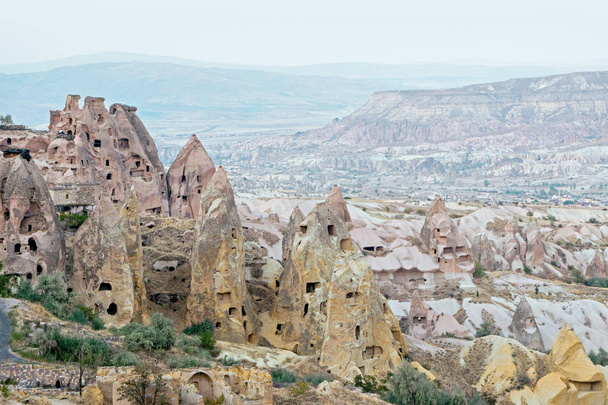 paysage du château de Tiraz en Cappadoce
 - Photo, image