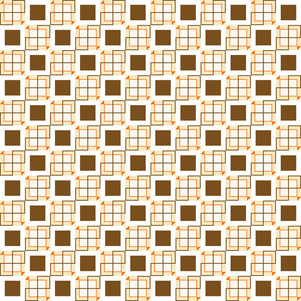 quadratischer nahtloser Mustervektor eps 10 - Vektor, Bild