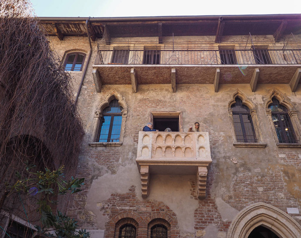 Haus juliet in verona - Foto, Bild