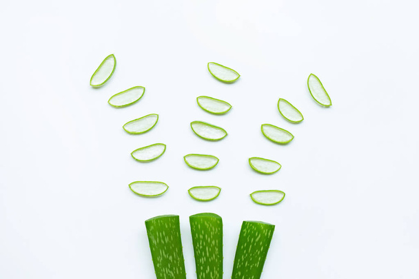 Aloe vera is a popular medicinal plant for health and beauty, on - Valokuva, kuva