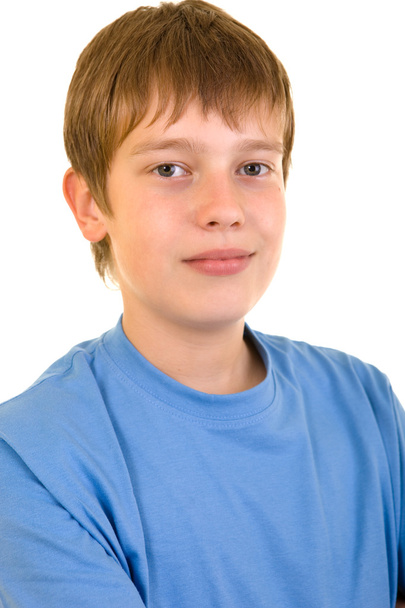 mladý usmívající se dospívající chlapec - Fotografie, Obrázek