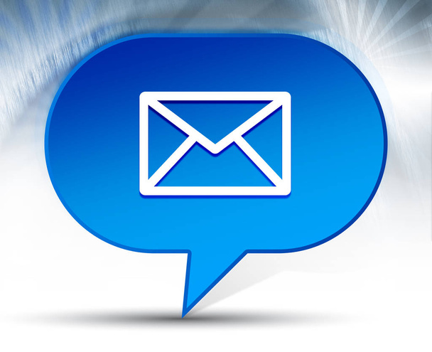 Email icona sfondo bolla blu
 - Foto, immagini