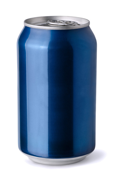 Blue soda can - Valokuva, kuva