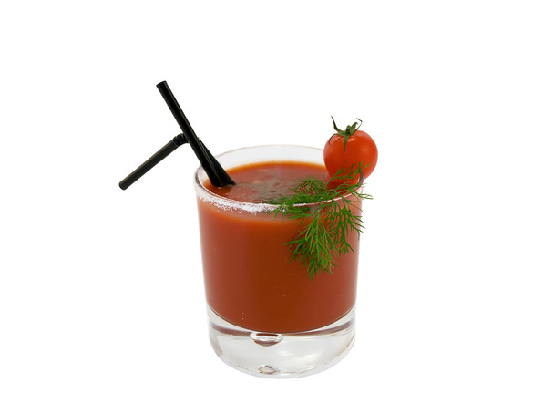 Zumo de tomate, tomate cherry y eneldo
 - Foto, Imagen