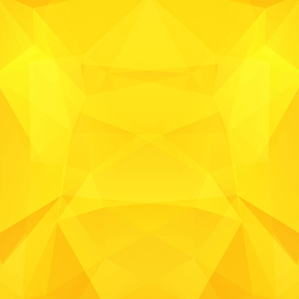 Abstraktní geometrický styl, žlutý podklad. Žlutý firemní pozadí Vector ilustrace - Vektor, obrázek