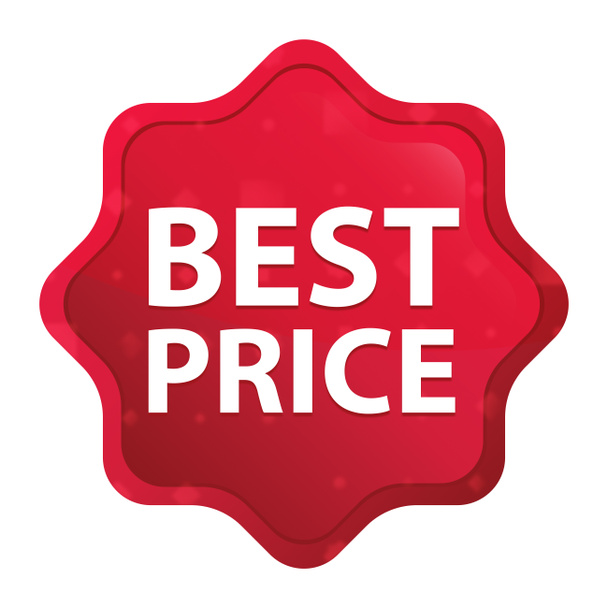 En iyi fiyat sisli red starburst etiket düğmesi yükseldi - Fotoğraf, Görsel