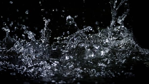 İçme suyu sıvı dalga sıçramasının bulanık görüntüleri - Fotoğraf, Görsel
