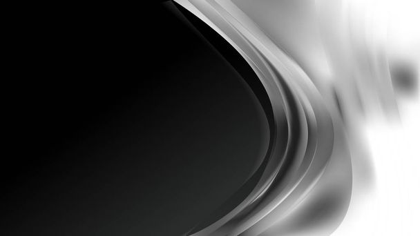 Modèle de conception de brochure noir et gris
 - Photo, image