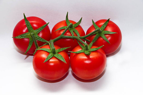 Asheron Tomaten in Gewächshäusern angebaut - Foto, Bild
