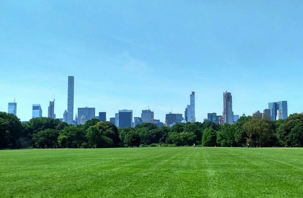 Des gratte-ciel à New York. Vue de Greeny Central Park
 - Photo, image