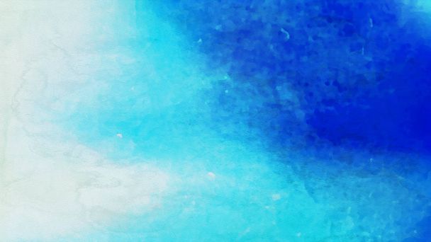 Azul e branco Grunge textura aquarela
 - Foto, Imagem