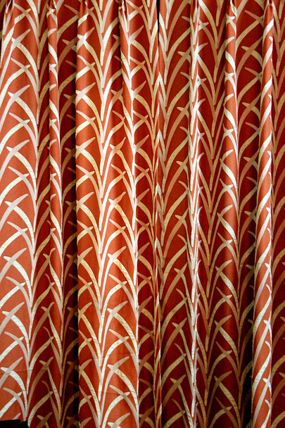 Printed Curtain Fabric Design - Photo, Image