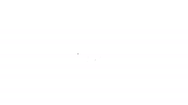 Cinza Cabeça ícone conceito de linha de caça no fundo branco. Alvo de negócio ou sinal de emprego. Recursos humanos e recrutamento para as empresas. Animação gráfica em movimento de vídeo 4K
 - Filmagem, Vídeo
