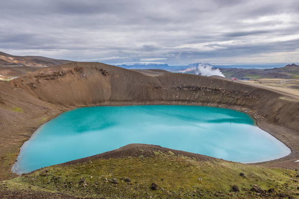 Viti kráter Izlandon - Fotó, kép