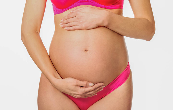 Expecting baby, pregnant woman - Fotó, kép