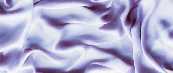 Purple soft silk texture, flatlay background - Фото, изображение