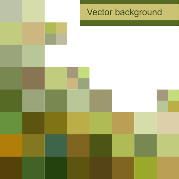 Vector background of geometric squares - Διάνυσμα, εικόνα